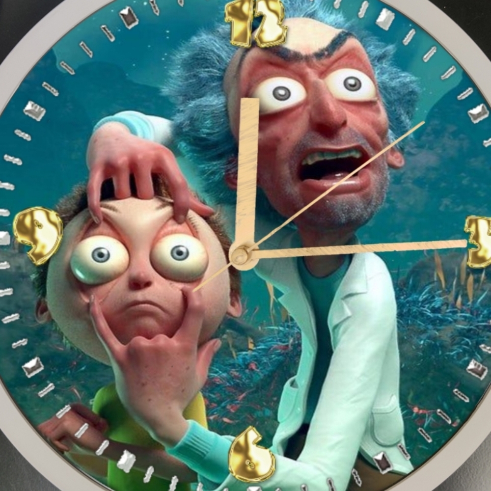Cartoon clock - Picture 2 of 4